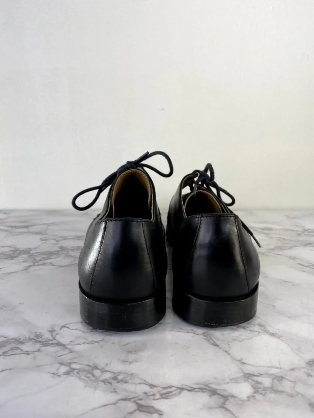 Everlane Women's Black The Oxford Leather Shoes SZ 9